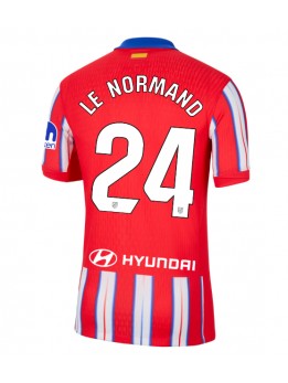 Atletico Madrid Robin Le Normand #24 Heimtrikot 2024-25 Kurzarm